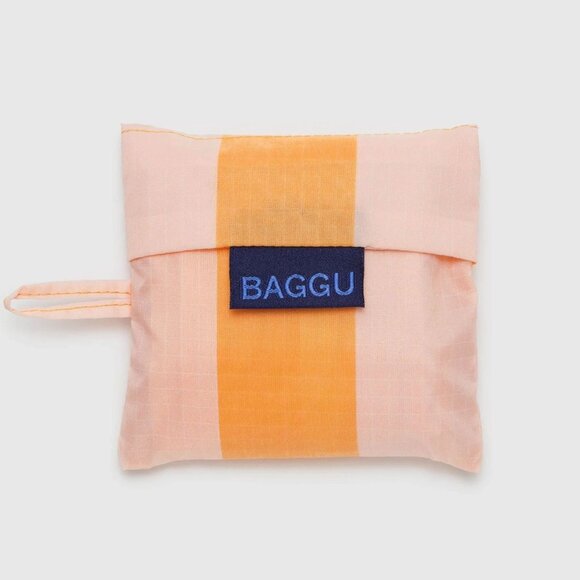 NWT Baby Baggu - Tangerine Wide Stripe - Picture 3 of 5